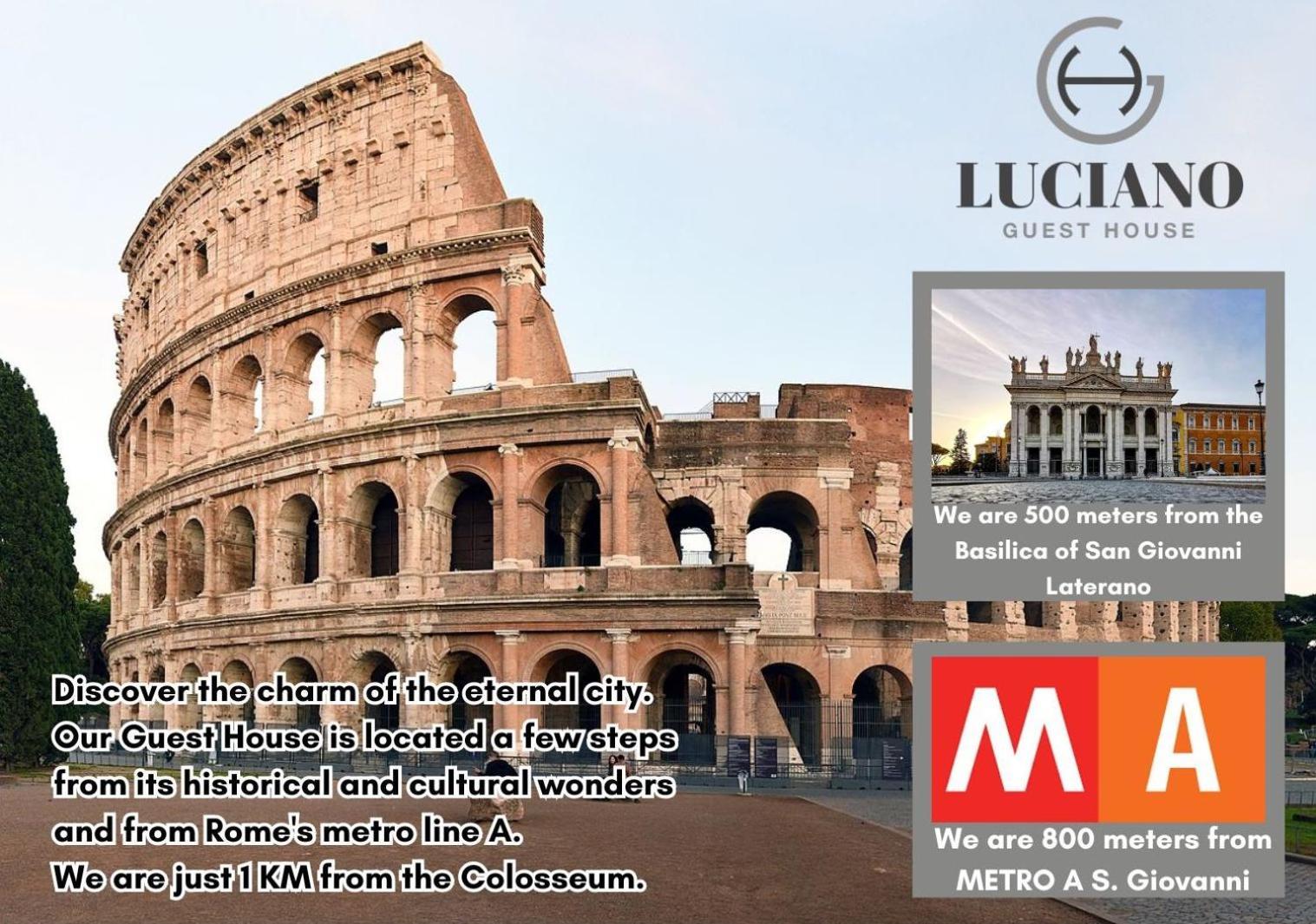 Luciano Laterani Guest House Roma Ngoại thất bức ảnh